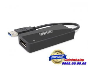 Cáp USB 3.0 -> Displayport Unitek (Y - 3703)