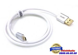 Cáp USB 2.0 -> Micro USB Unitek 1m (Y-C 451FSL)