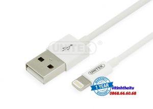 Cáp USB -> Iphone 5 Unitek 1M (Y-C 499 WH)