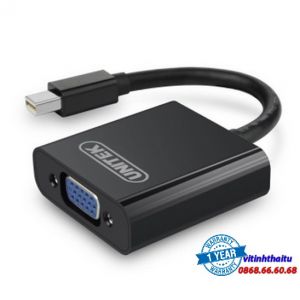 Cáp Mini Displayport -> VGA Unitek (Y - 6327BK)