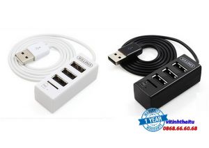 Hub USB 2.0 3 Ports +TF Reader Unitek (Y - 2150a)