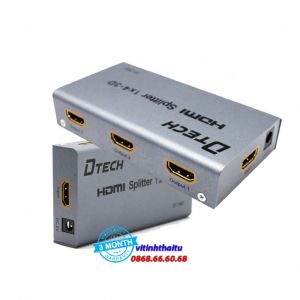 Bộ chia HDMI 1 ra 2 chính hãng Dtech DT-7142