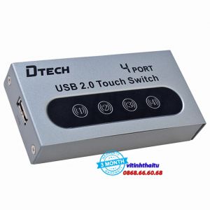 Hộp Chuyển Tín Hiệu Dtech DATA Usb 4-1 (Dt-8341)