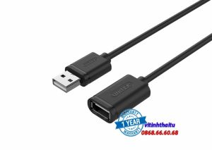 CÁP USB NỐI DÀI 2.0 - 0.5M UNITEK (Y-C 447GBK)