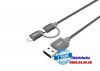 cap-usb-2-0-lightning-micro-usb-unitek-y-c-4031gy/rg/sl - ảnh nhỏ  1