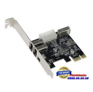 Card PCI -> E - 1394A - 3N Unitek