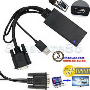 Cáp chuyển đổi tín hiệu VGA sang HDMI