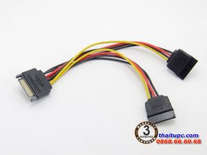 Cáp chia nguồn SATA 1 ra 2