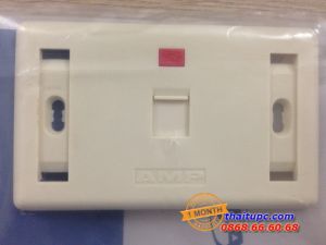 Mặt nạ 1-port Faceplate AMP