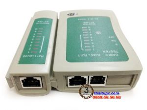 Hộp test mạng đa năng RJ11/45 (Trắng phối xanh)