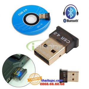 USB Bluetooth CSR 4.0 Dongle (Đen)