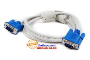 Cable Vga LCD 1m5 (3+4) VMSC 1.5 (Trắng Xanh)