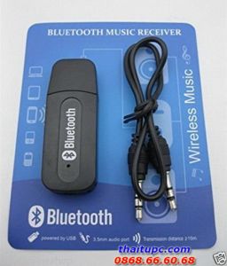 Bộ USB thu bluetooth Music Receiver (Đen)