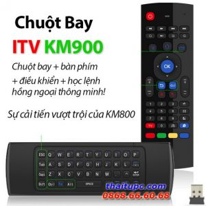 Chuột Bay ITV KM900 - Chuột + Phím + Học lệnh Hồng Ngoại
