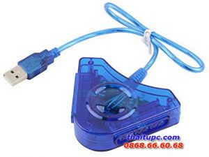 CÁP CHUYỂN TAY CẦM GAME CỔNG PS2 SANG USB 2.0 CHO PC LAPTOP - PS2 GAME CONTROLLER TO PC USB CONVERTER